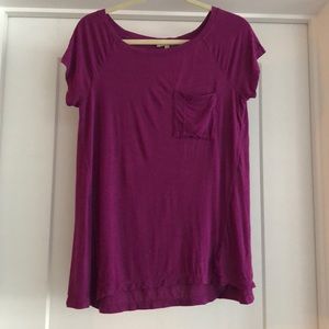 Anthropologie super soft pocket tee